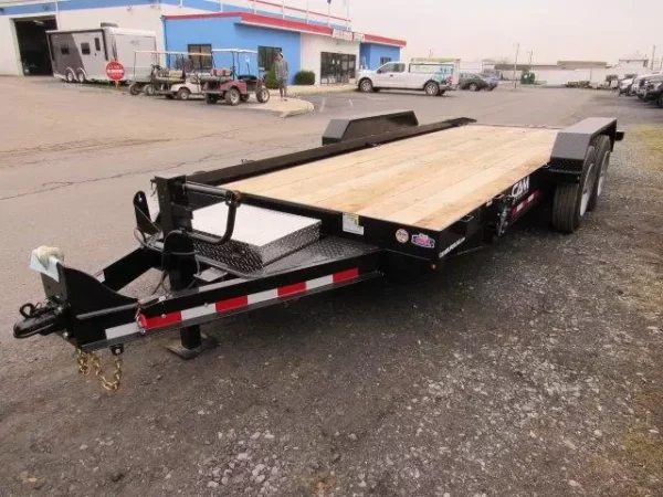 CAM Superline 7 x 20 Equipment Trailer – Full Tilt Deck - Image 5