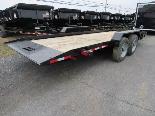 CAM Superline 7 x 20 Equipment Trailer – Full Tilt Deck - Image 2
