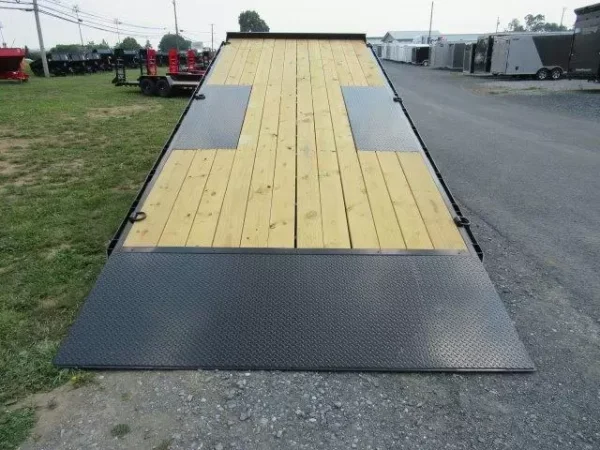 CAM Superline 8 x 22 Deckover Equipment Trailer – Power Tilt - Image 8
