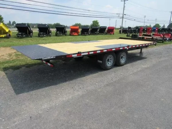 CAM Superline 8 x 22 Deckover Equipment Trailer – Power Tilt - Image 3