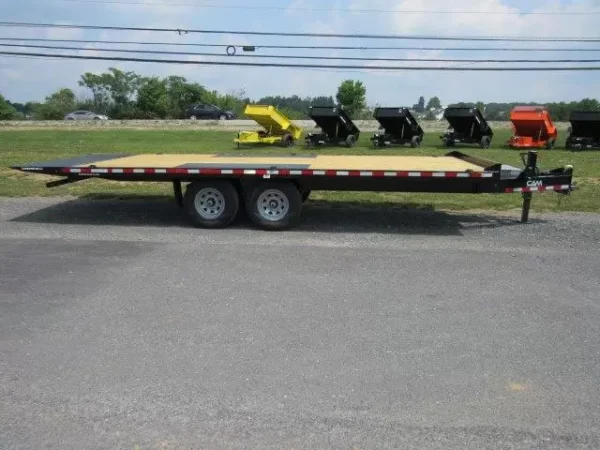 CAM Superline 8 x 22 Deckover Equipment Trailer – Power Tilt - Image 5
