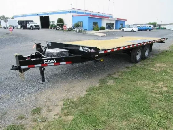CAM Superline 8 x 22 Deckover Equipment Trailer – Power Tilt - Image 7