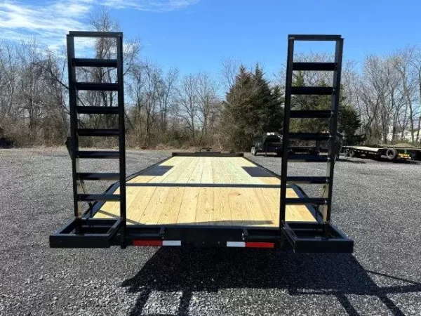 Premier 8.5 x 24 Deckover Equipment Trailer – Ladder Ramps - Image 6