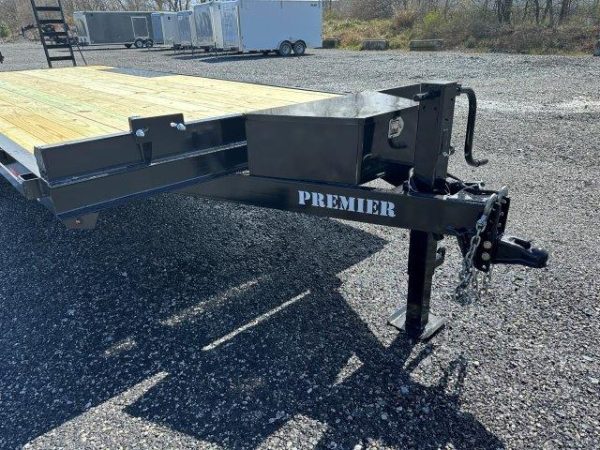 Premier 8.5 x 24 Deckover Equipment Trailer – Ladder Ramps - Image 3