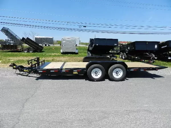 Big Tex 7 x 20 Split-Tilt Equipment Trailer – Tilt Deck - Image 3