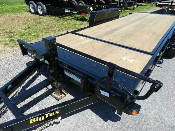 Big Tex 7 x 20 Split-Tilt Equipment Trailer – Tilt Deck - Image 6