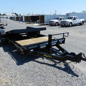 Big Tex 7 x 20 Split-Tilt Equipment Trailer – Tilt Deck