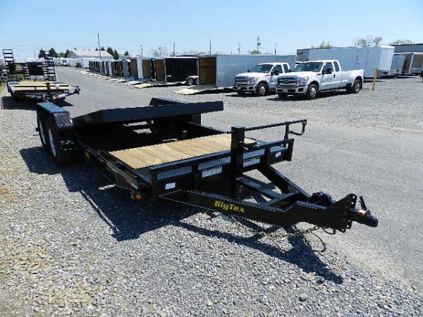 Big Tex 7 x 20 Split-Tilt Equipment Trailer – Tilt Deck