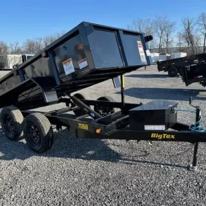 Big Tex 5 x 10 Low Profile Dump Trailer Barn Doors