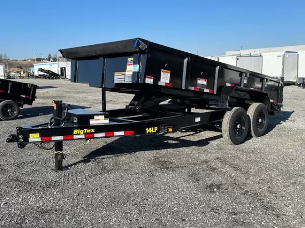 Big Tex 7 x 16 Low Profile Dump Trailer Scissor Lift - Image 2