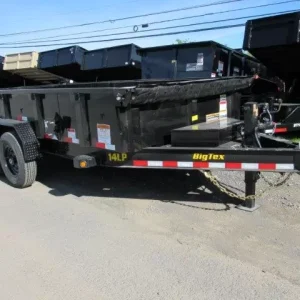 Big Tex 7 x 14 Low Profile Dump Trailer Scissor Lift