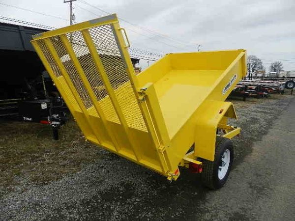 BWise 5 x 8 Low Profile Dump Trailer Landscape Gate - Image 2