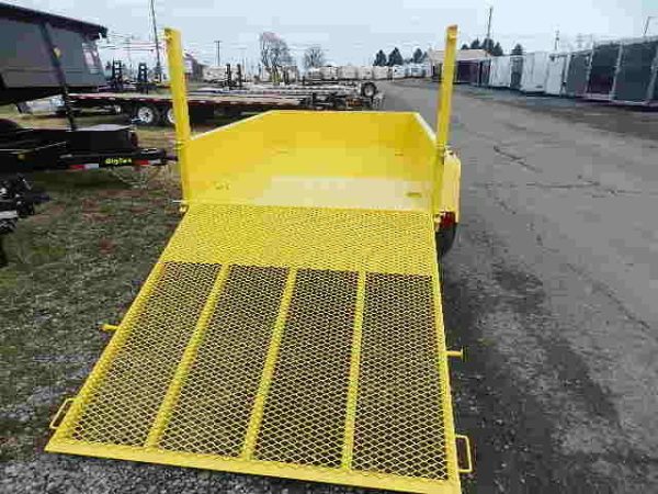 BWise 5 x 8 Low Profile Dump Trailer Landscape Gate - Image 4