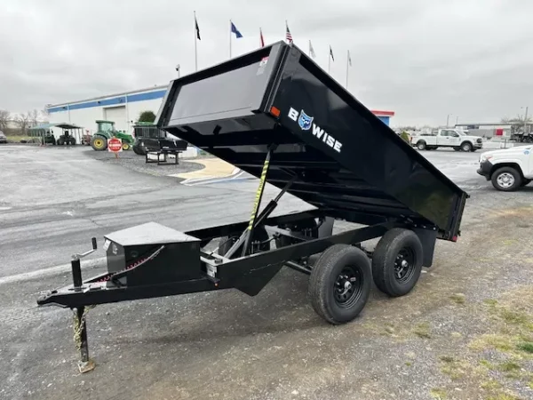 BWise 6 x 10 Deckover Dump Trailer 10K Spreader Gate - Image 2