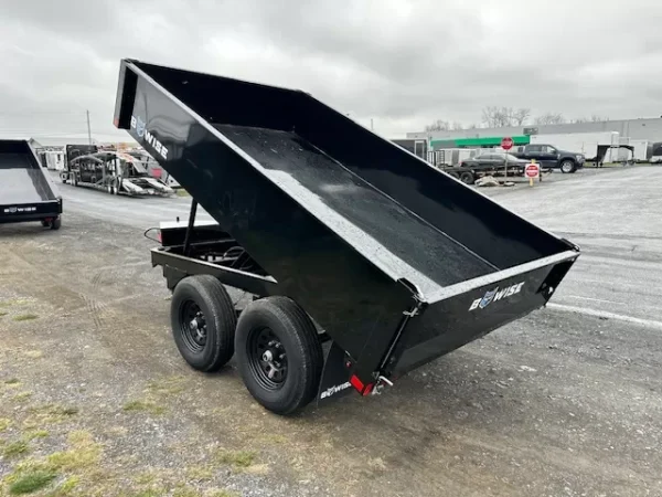 BWise 6 x 10 Deckover Dump Trailer 10K Spreader Gate - Image 3