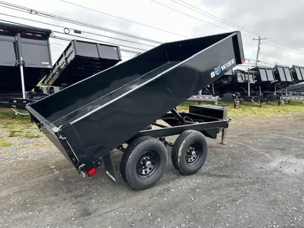 BWise 6 x 10 Deckover Dump Trailer 10K Spreader Gate - Image 5