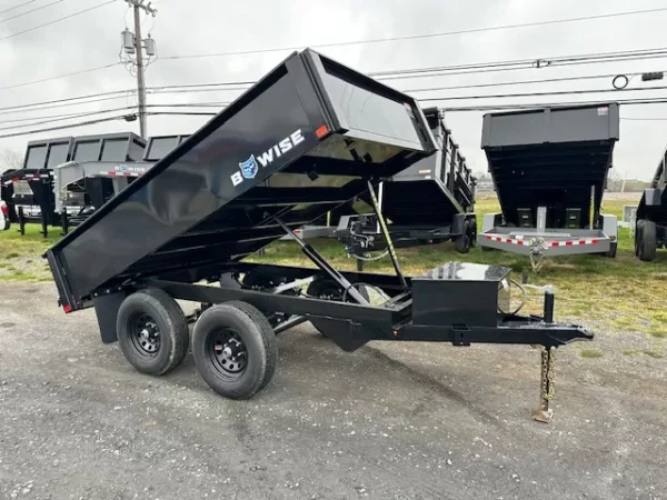 BWise 6 x 10 Deckover Dump Trailer 10K Spreader Gate