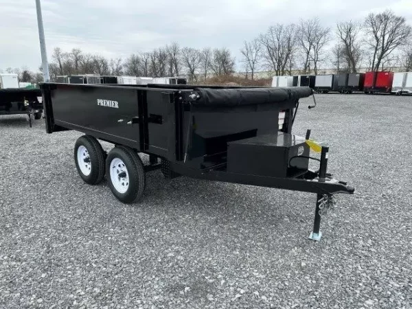 Premier 6 x 10 Deckover Dump Trailer Spreader Gate - Image 2