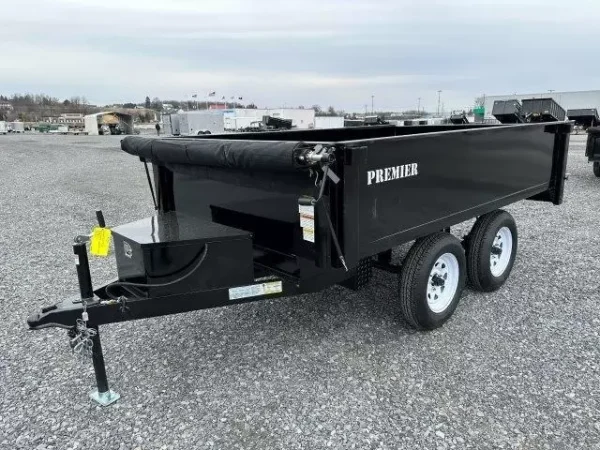 Premier 6 x 10 Deckover Dump Trailer Spreader Gate - Image 5