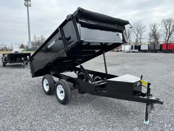 Premier 6 x 10 Deckover Dump Trailer Spreader Gate