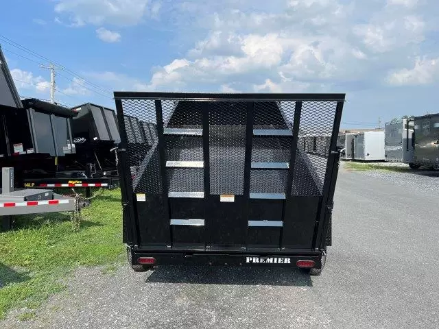 %title Premier 6 x 12 Low Profile Dump Trailer Landscape Ramp - Image 5